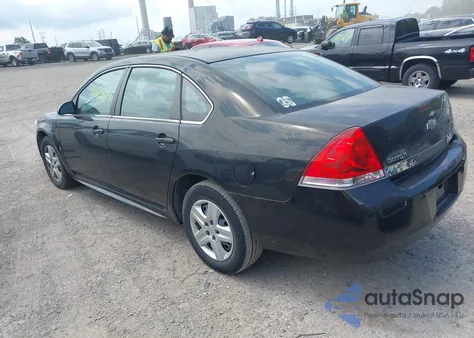 2010 Chevrolet Impala Ls из США, поврежденный, VIN 2G1WA5EK4A1125483